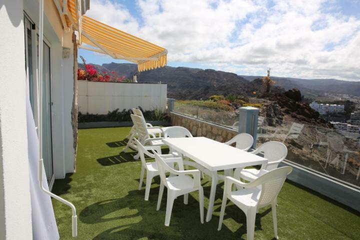Ferienwohnung Duplex Playa Del Cura Beautiful Ocean View Mogán Exterior foto