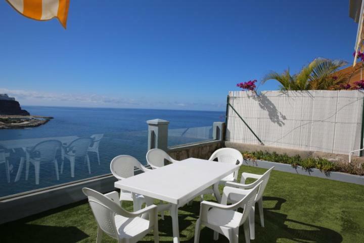 Ferienwohnung Duplex Playa Del Cura Beautiful Ocean View Mogán Exterior foto
